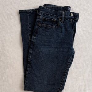 GAP Men's Dark Blue Straight Jeans